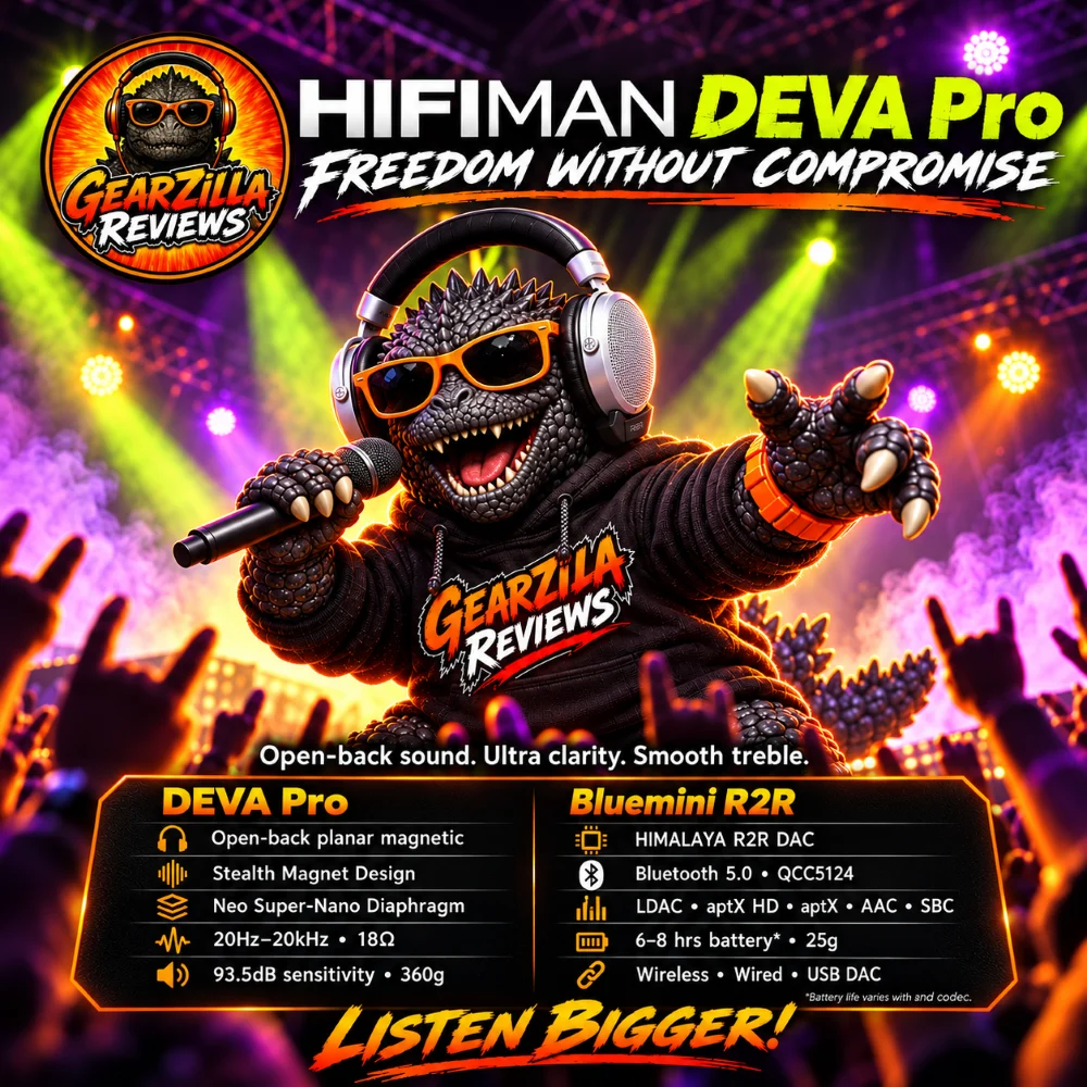 GearZilla Reviews Hifiman DEVA Pro Showcase