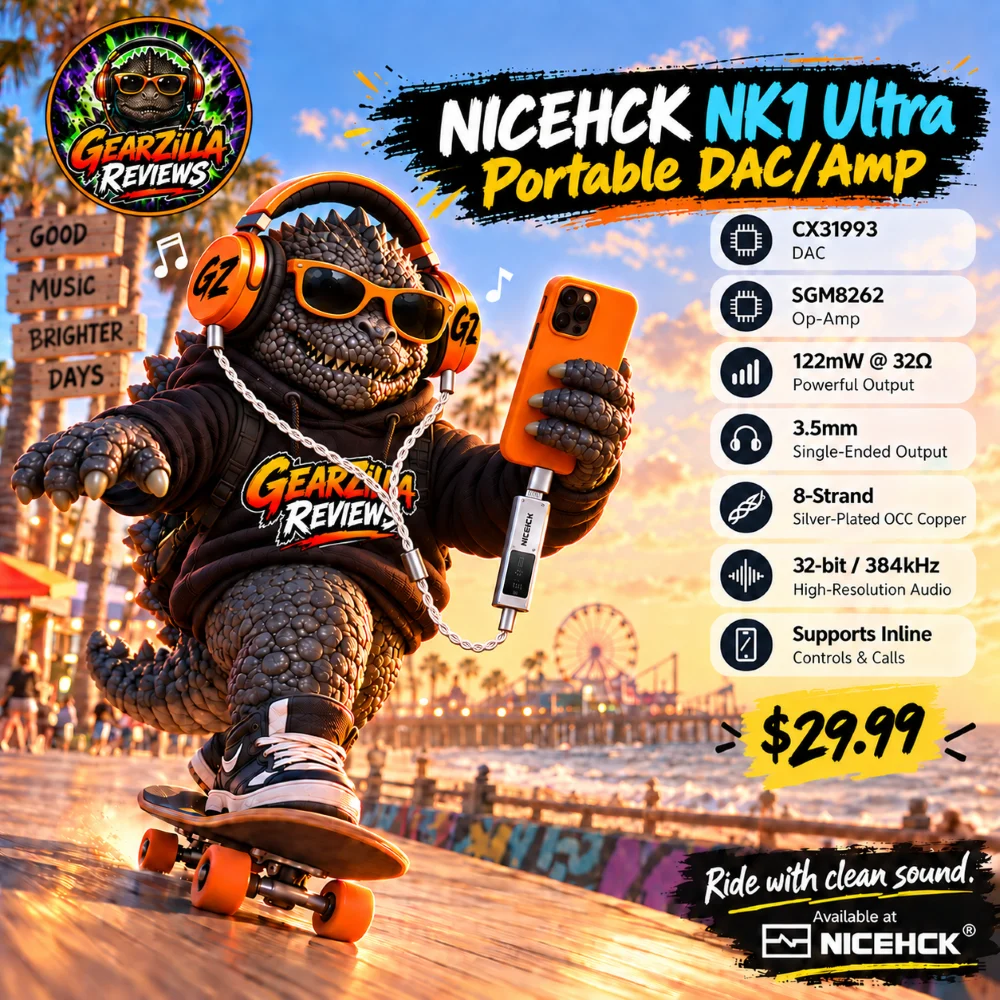 GearZilla Reviews NiceHCK NK1 Ultra Showcase
