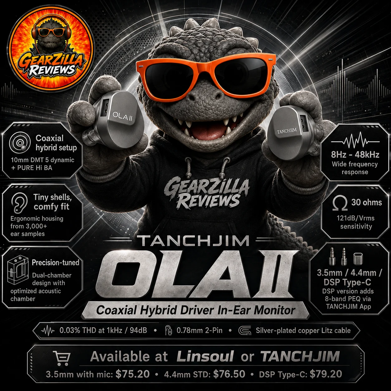 GearZilla Reviews Tanchjim Ola II