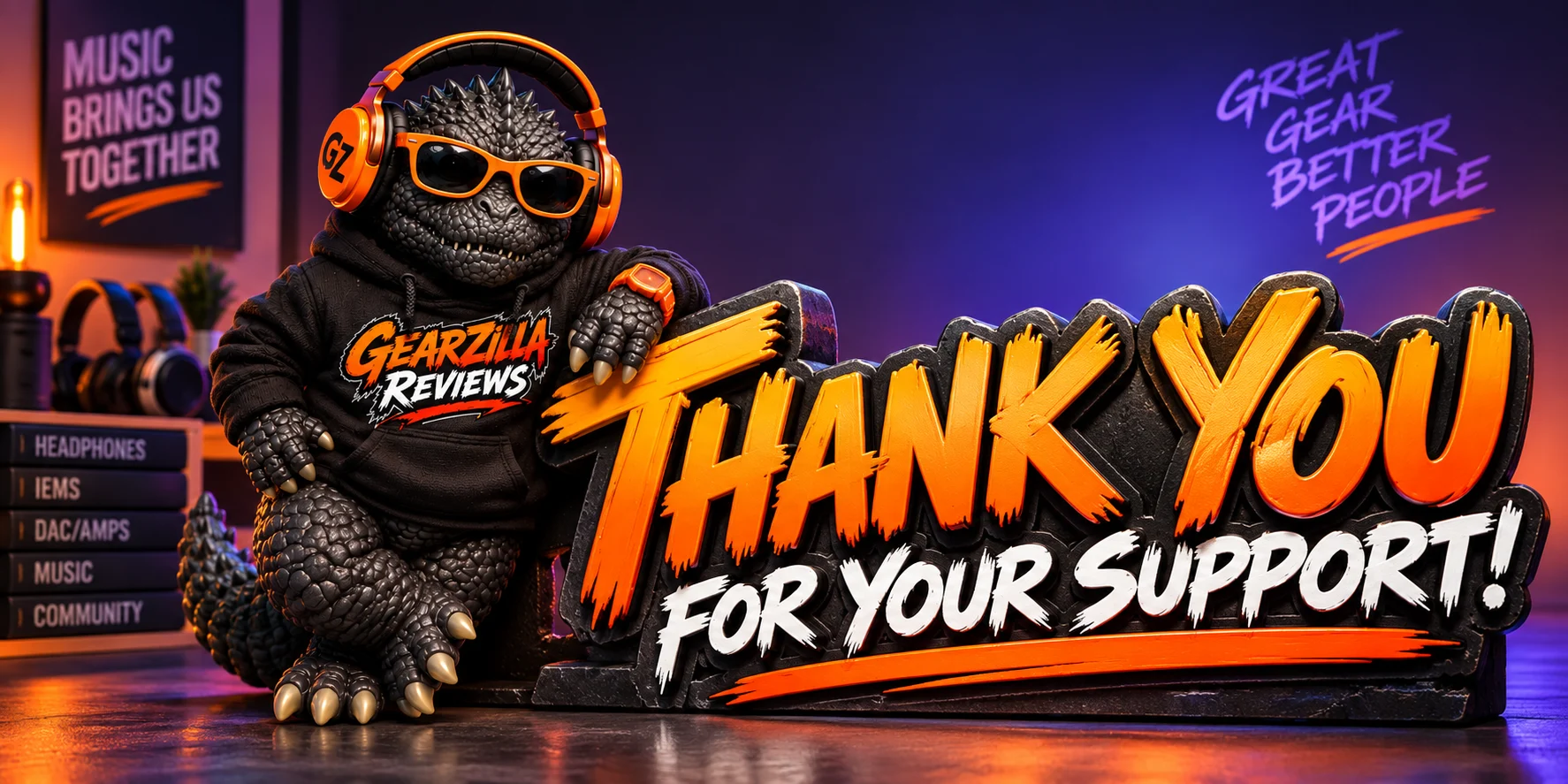 GearZilla Reviews Thank You for Supporting Us