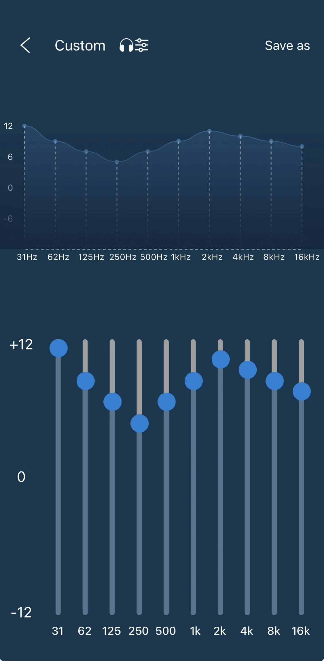 Noble Audio App EQ